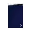 Rocketbook Mini Notepad, Midnight Blue Cover, Dot Grid Rule, 3 x 5.5, White, 24 Sheets EVR-M-R-CDF